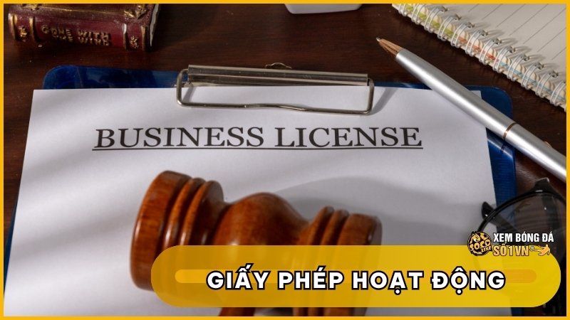 Giấy Phép Hoạt Động - Cơ Sở Khẳng Định Uy Tín Của SOCOLIVE 1 Giấy Phép Hoạt Động - Cơ Sở Khẳng Định Uy Tín Của SOCOLIVE